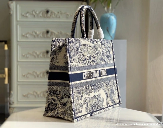 Tony Luxuries Large Book diro Tote-42*35*18.5cm 0729